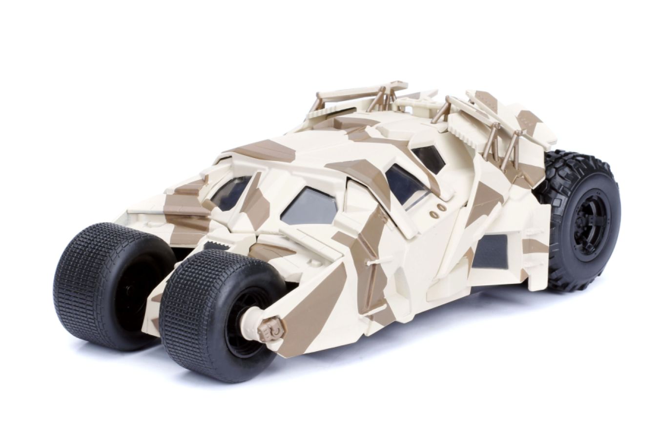 Batman - '08 TDK Batmobile Camo with Figure 1:24 Scale Hollywood Ride