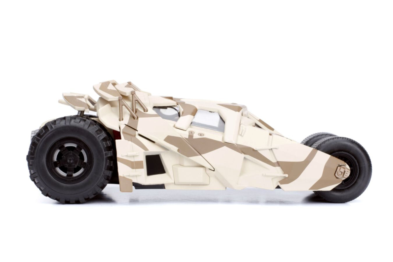 Batman - '08 TDK Batmobile Camo with Figure 1:24 Scale Hollywood Ride