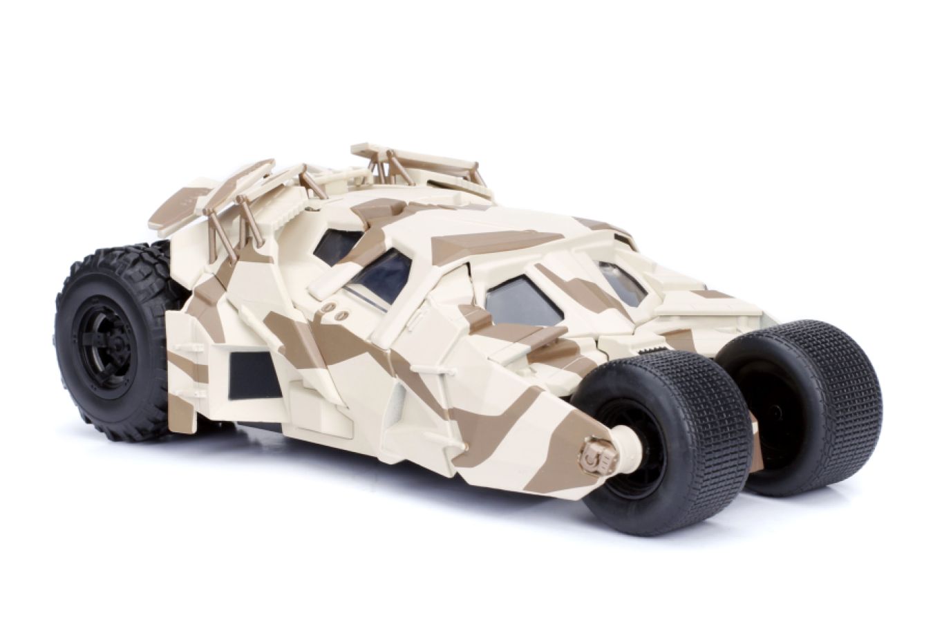 Batman - '08 TDK Batmobile Camo with Figure 1:24 Scale Hollywood Ride
