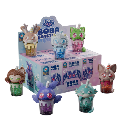 Kaleidos Creative - Boba Beasteas Keychain Blind Box (Display of 6)