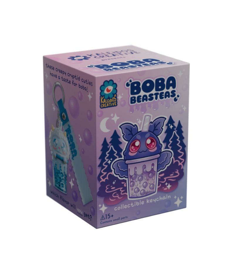 Kaleidos Creative - Boba Beasteas Keychain Blind Box (Display of 6)