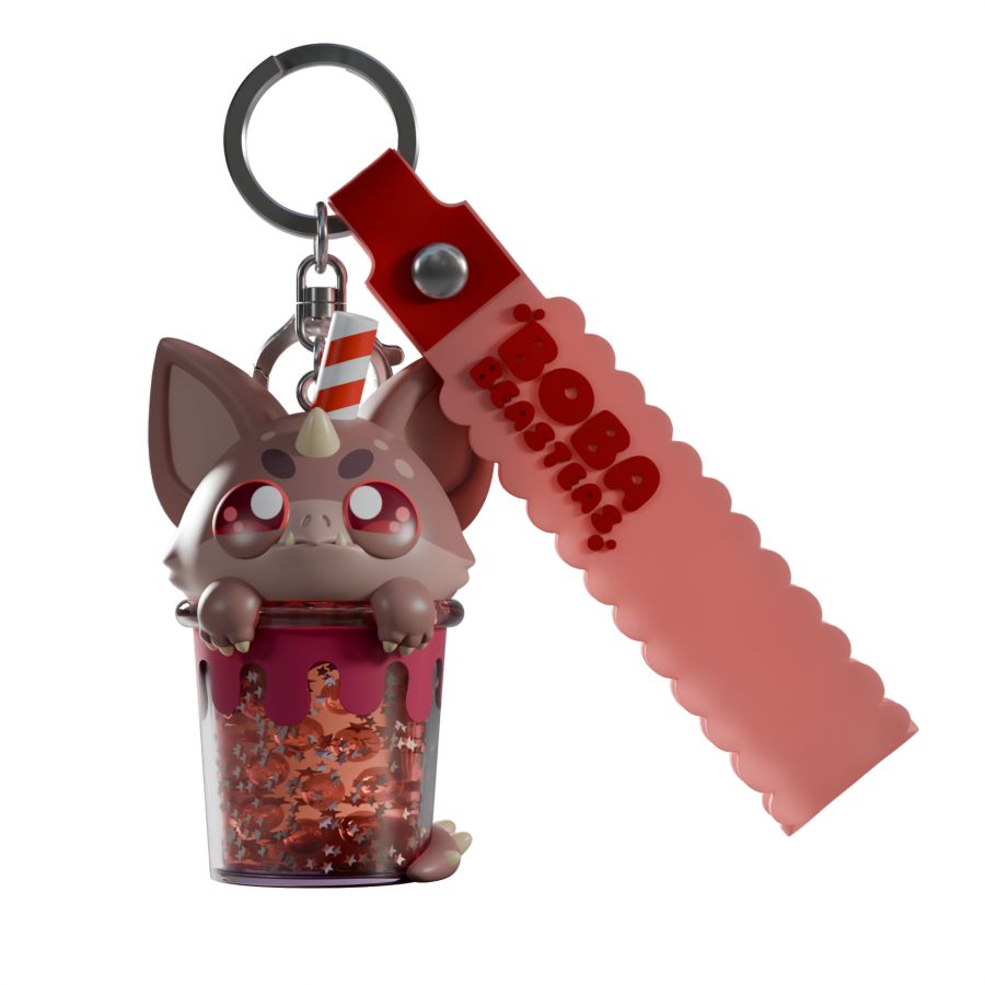 Kaleidos Creative - Boba Beasteas Keychain Blind Box (Display of 6)