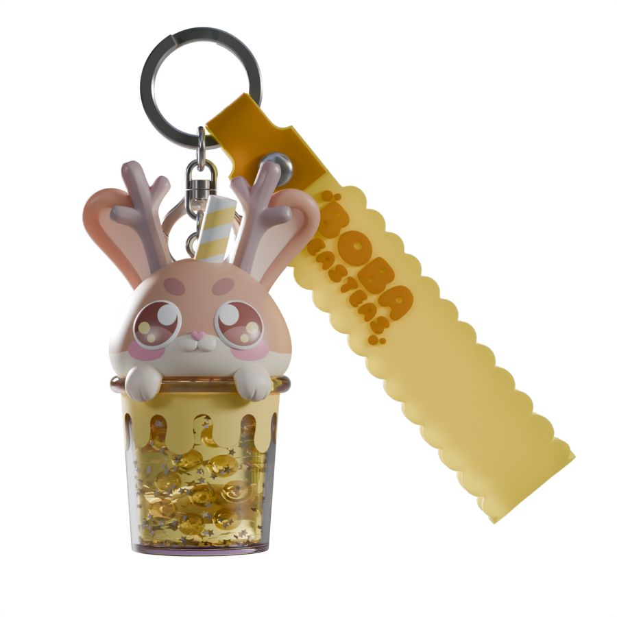 Kaleidos Creative - Boba Beasteas Keychain Blind Box (Display of 6)