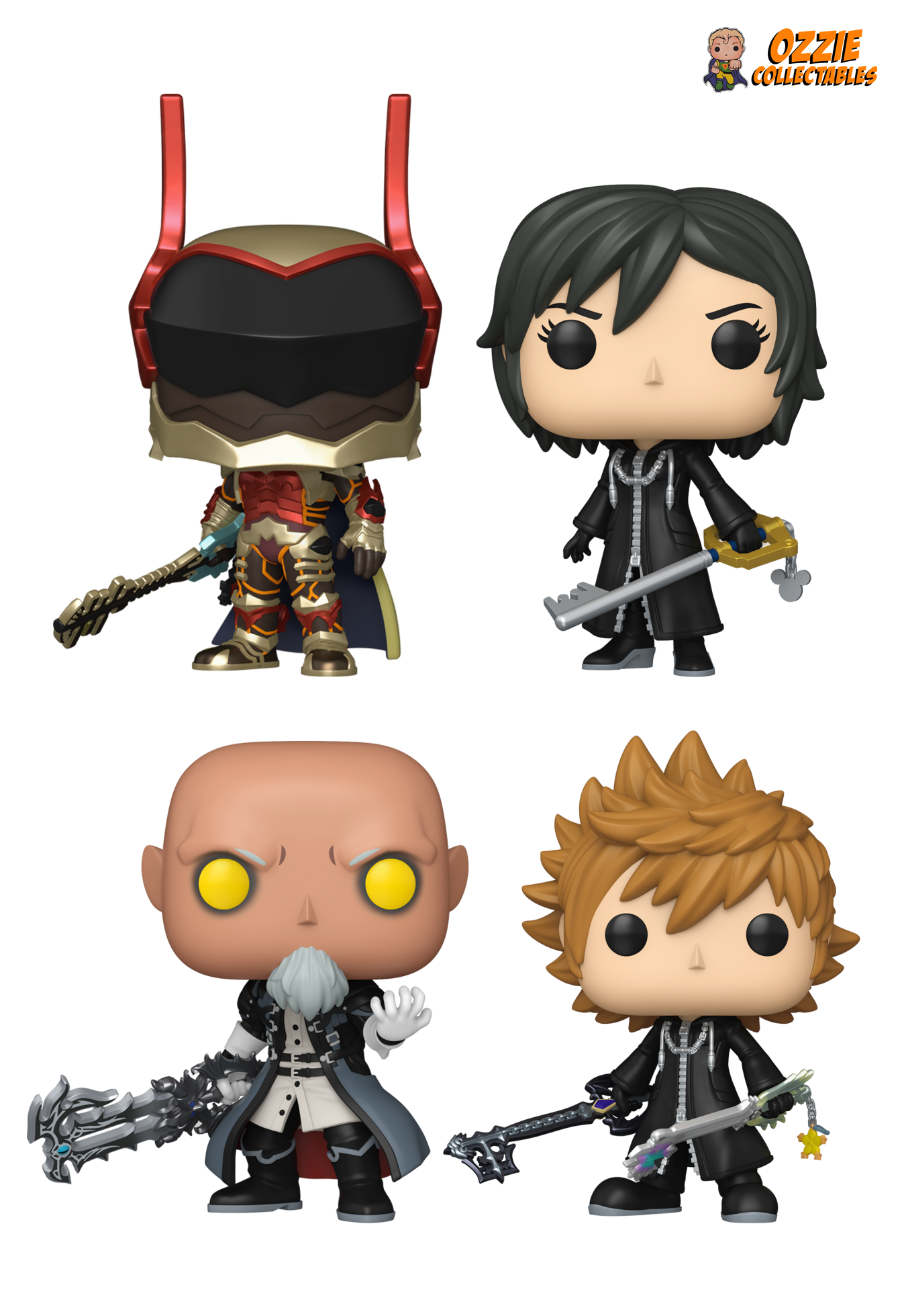 Kingdom Hearts Bundle - 4 POP! Vinyls
