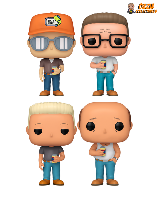 King of the Hill Bundle - 4 POP! Vinyls