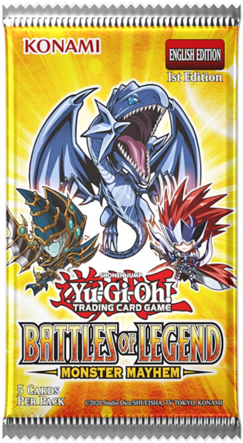 Yu-Gi-Oh! - Battles of Legend: Monster Mayhem Booster Pack
