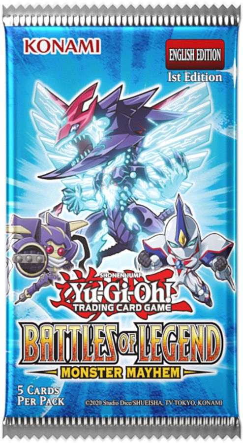Yu-Gi-Oh! - Battles of Legend: Monster Mayhem Booster Pack