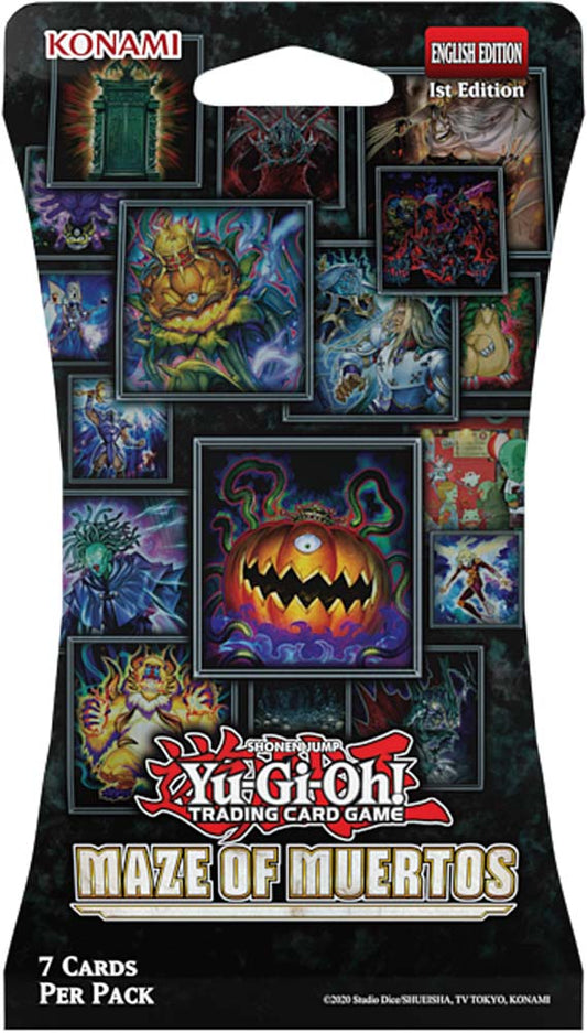 Yu-Gi-Oh! TCG Maze Of Muertos - 7 x Card Blister