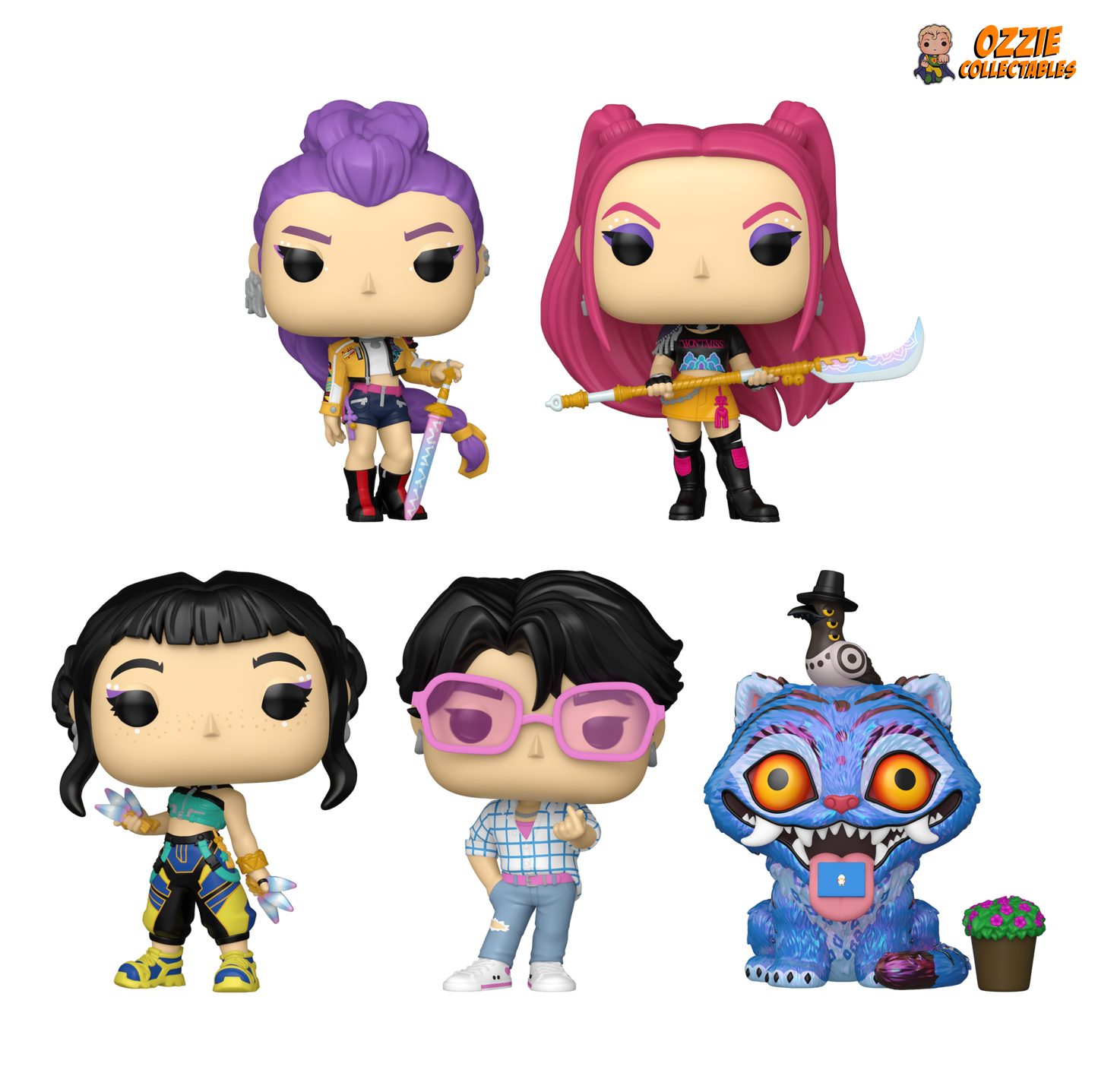 K-POP Demon Hunters Bundle - 5 POP! Vinyls