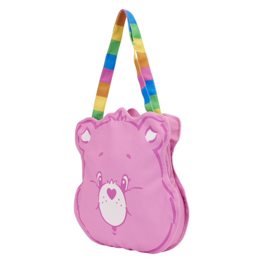 Care Bears - Cheer Bear Large Canvas Tote Bag