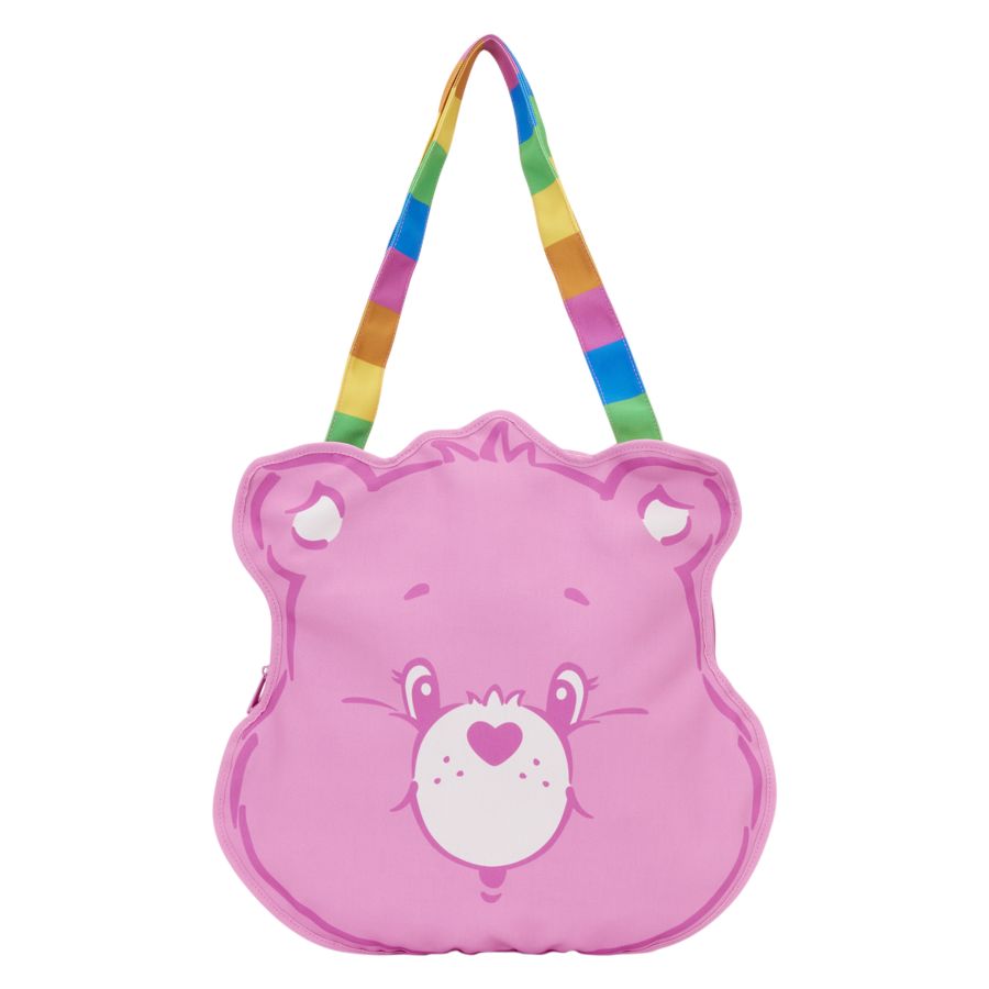 Care Bears - Cheer Bear Large Canvas Tote Bag