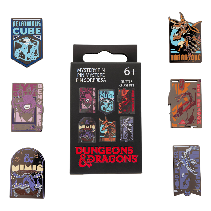 Dungeons & Dragons - Mystery Pin Assortment (Display of 12)