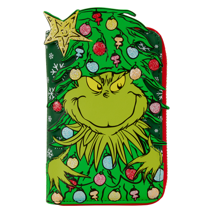 Dr. Seuss - Grinch Holiday Zip Around Wallet