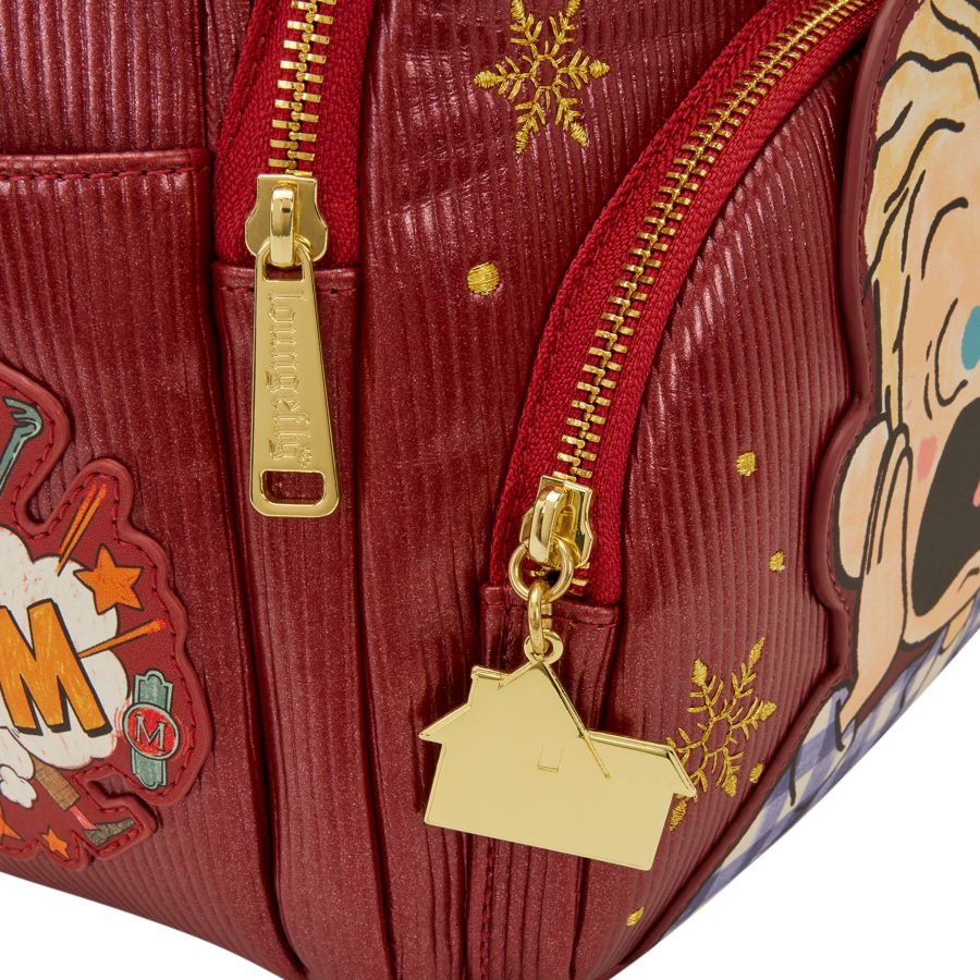 Home Alone - Triple Pocket Mid-Size Backpack