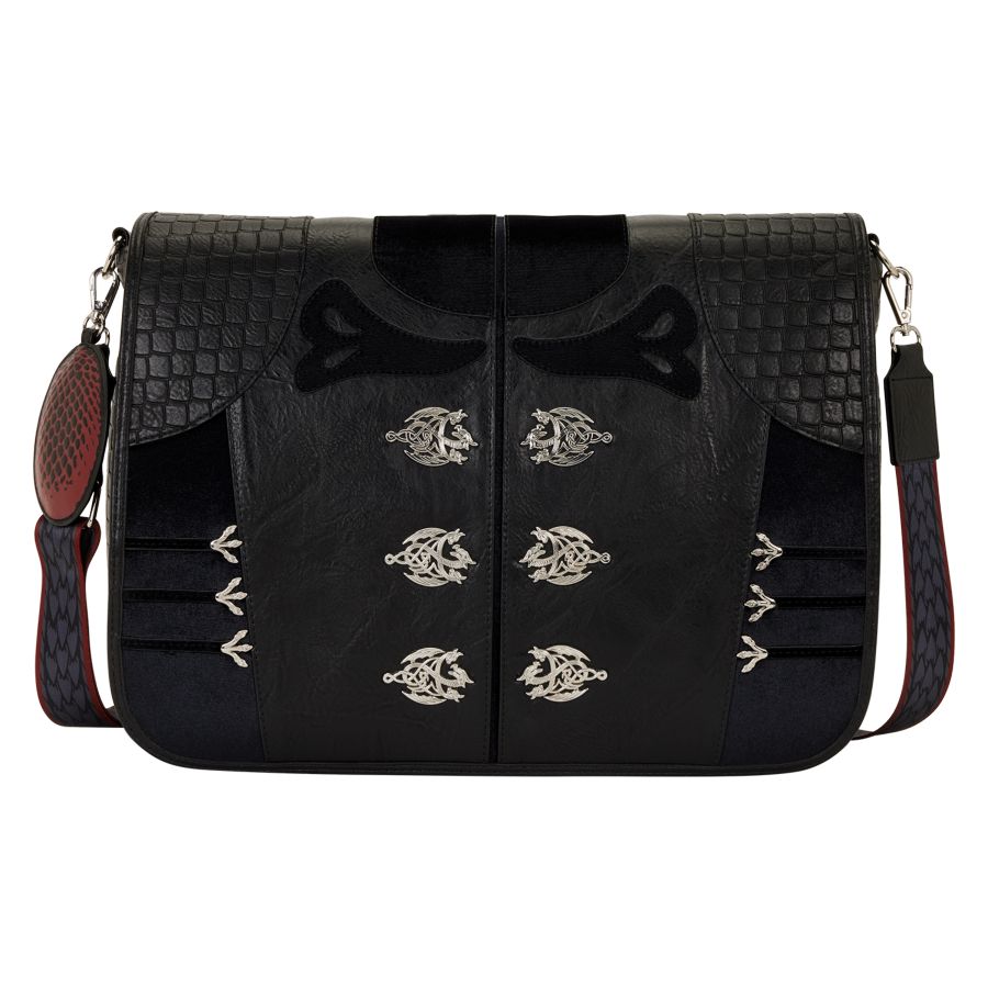 House Of The Dragon - Crossbody Messenger Bag with Coin Bag