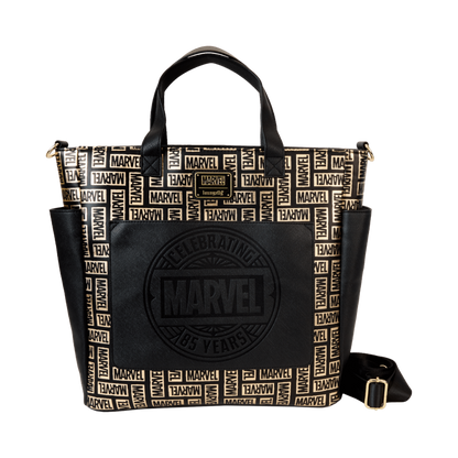 Marvel Comics - 85th Anniversary All-Over Print Logo Convertible Backpack & Tote Bag
