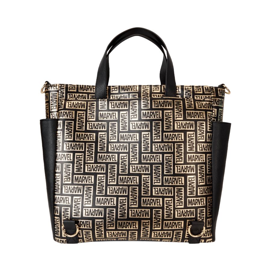 Marvel Comics - 85th Anniversary All-Over Print Logo Convertible Backpack & Tote Bag