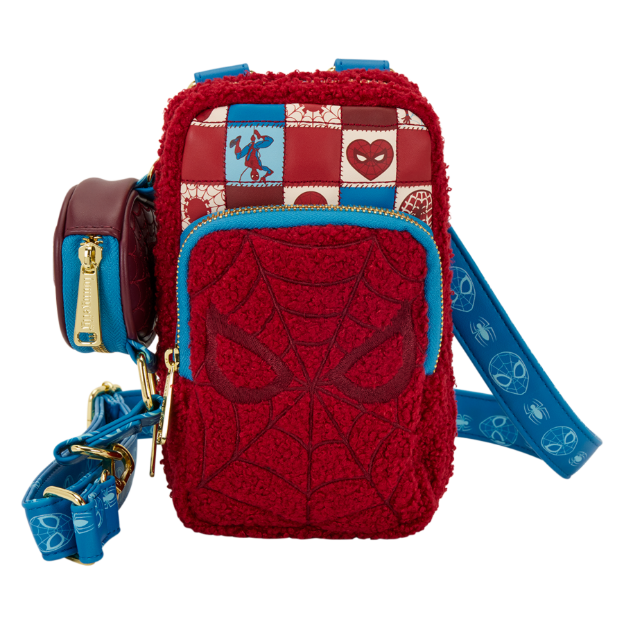 Marvel Comics - Spider-Man Cell Phone Crossbody Bag with Coin Bag