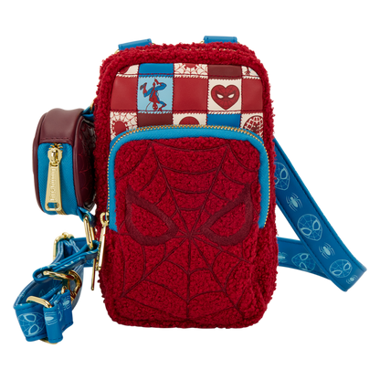 Marvel Comics - Spider-Man Cell Phone Crossbody Bag with Coin Bag