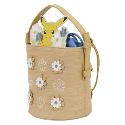 Pokemon - Floral Pikachu Crossbody Bag