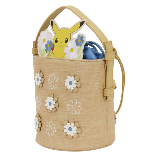 Pokemon - Floral Pikachu Crossbody Bag