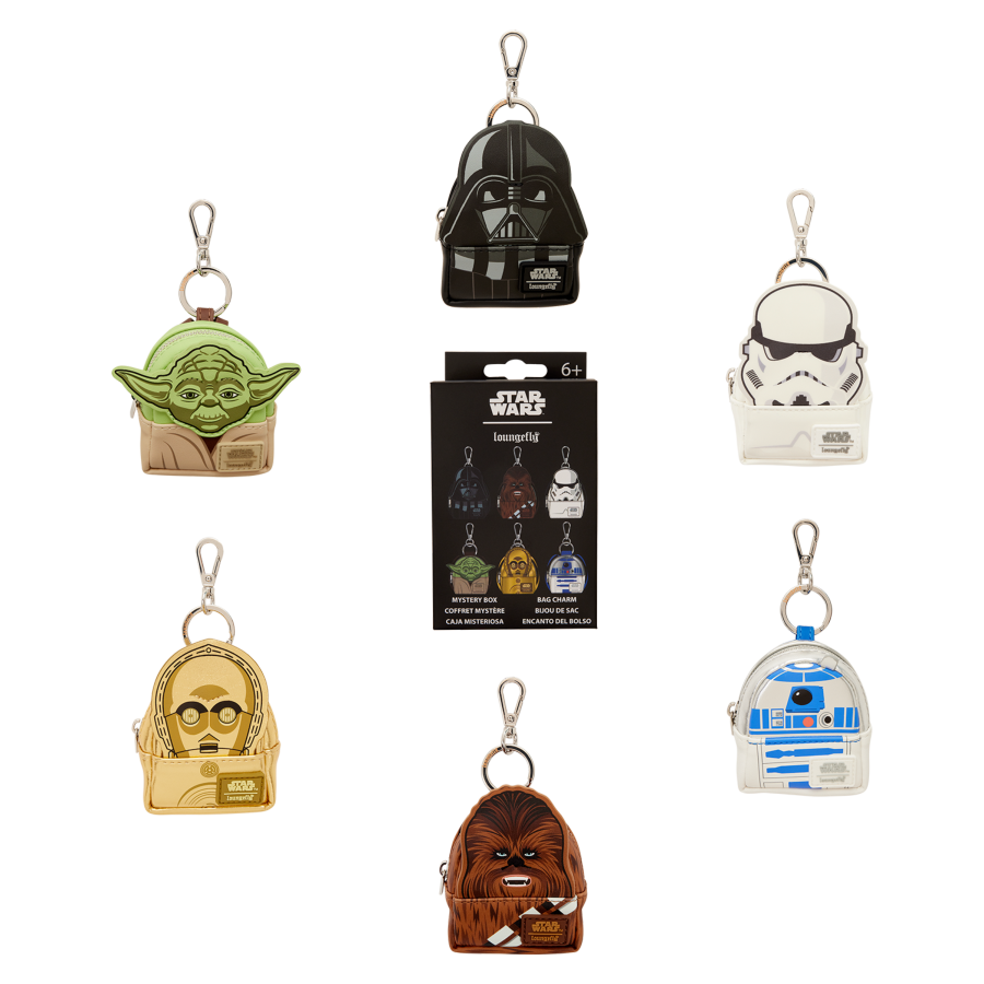 Star Wars - Mystery Mini Backpack Bag Charms Assortment (Display of 15)
