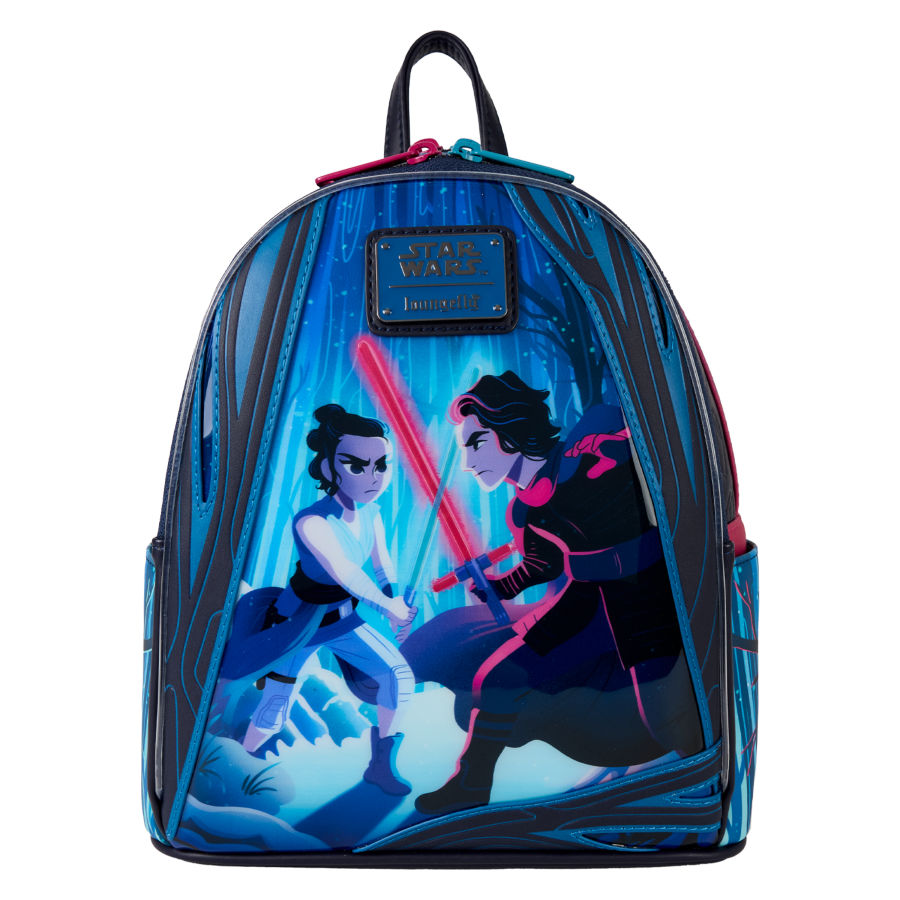 Star Wars: The Force Awakens - Rey & Kylo Ren Light Up Mini Backpack