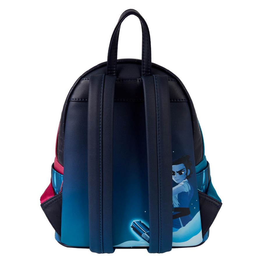 Star Wars: The Force Awakens - Rey & Kylo Ren Light Up Mini Backpack