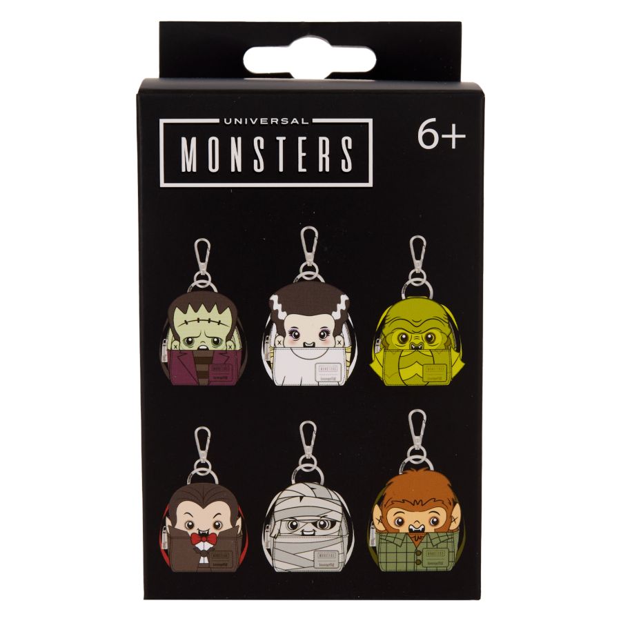 Universal Monsters - Mystery Mini Backpack Bag Charms 15ct CDU
