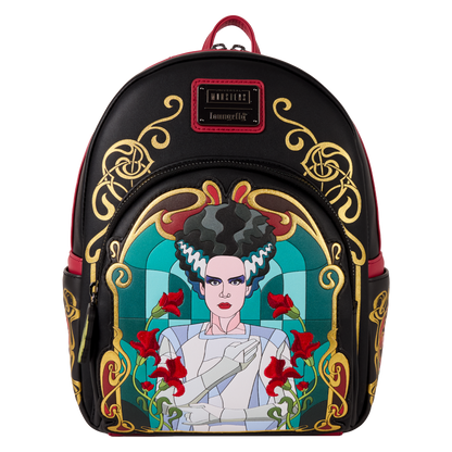 Universal Monsters - The Bride of Frankenstein Stained Glass Mini Backpack