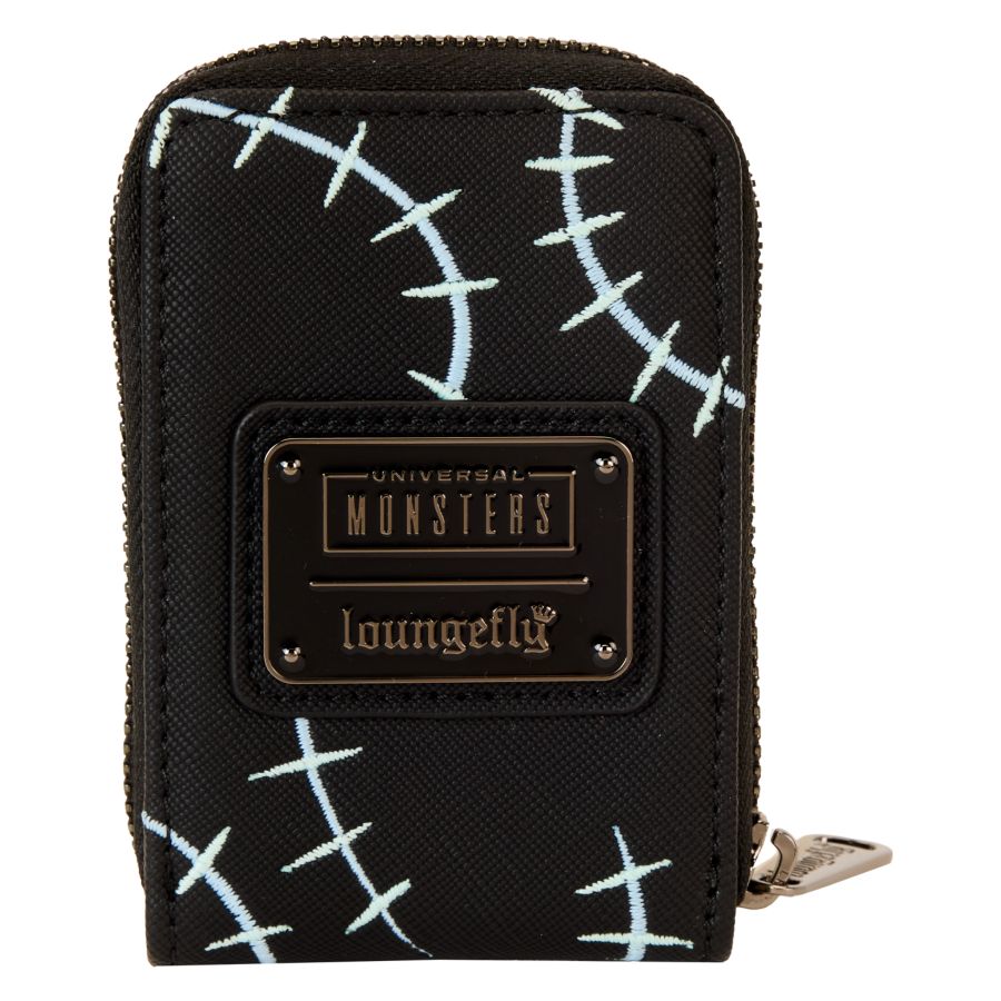 Universal Monsters - Bride of Frankenstein Neon Mask Zip Wallet