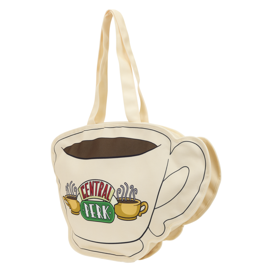 Friends - Central Perk Large Canvas Tote Bag