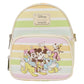 Disney - Mickey & Friends Rainbow Stripes Convertible Crossbody