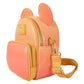 Disney - Mickey Mouse Glitter Convertible Mini Backpack & Crossbody Bag