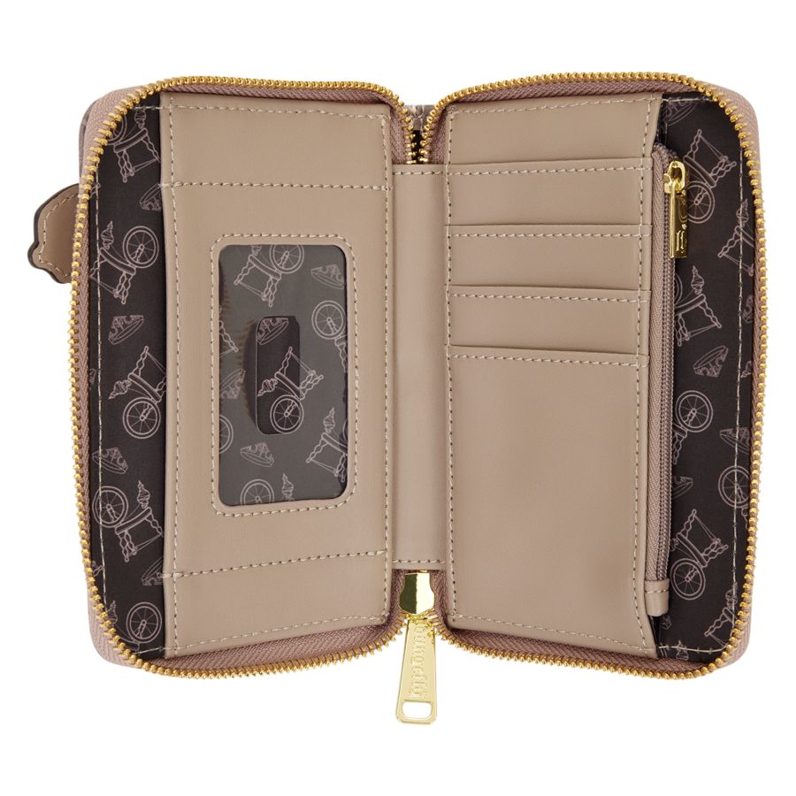 Sleeping Beauty - Spinning Wheel Zip Around Wallet