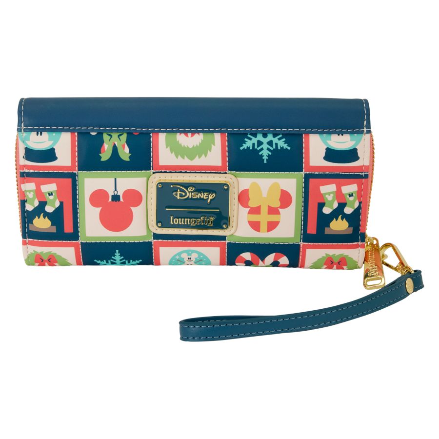 Disney - Mickey & Minnie Holiday Flap Wallet