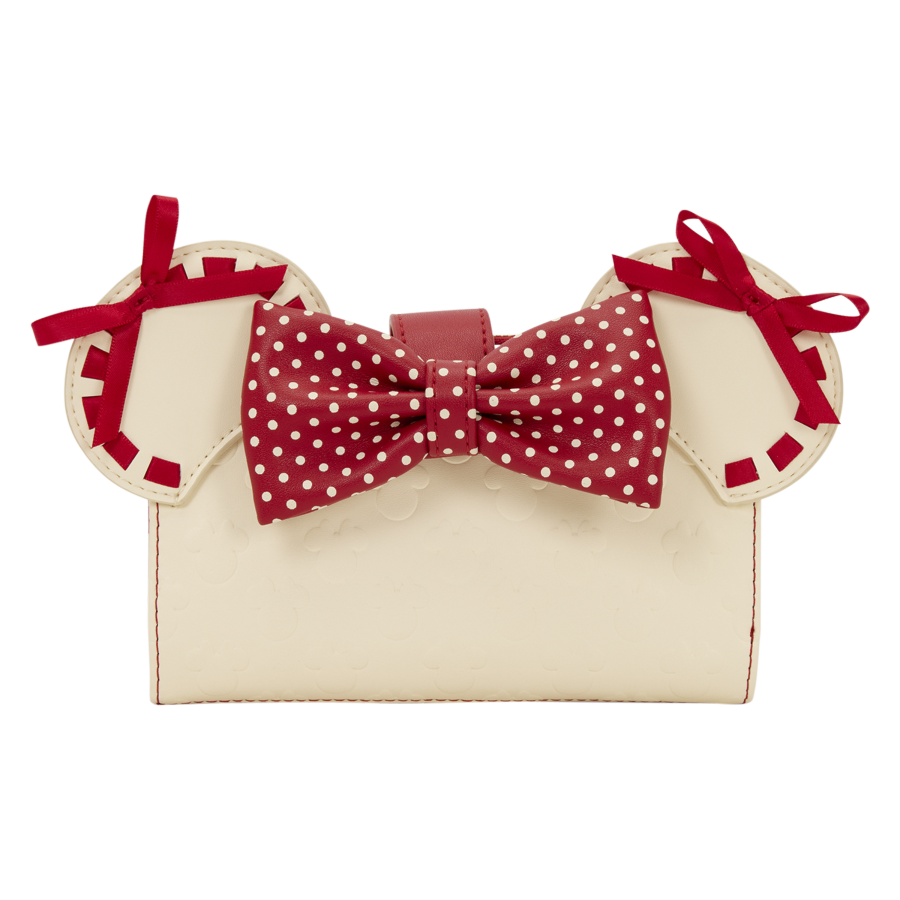 Disney - Minnie Mouse Rock the Dots Coquette Flap Wallet