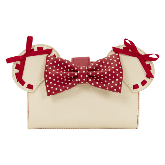 Disney - Minnie Mouse Rock the Dots Coquette Flap Wallet