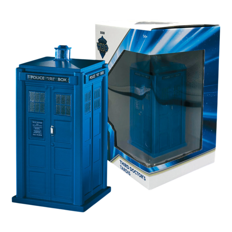 Doctor Who - The Third Doctor's TARDIS 1:21 Scale Polyresin Replica