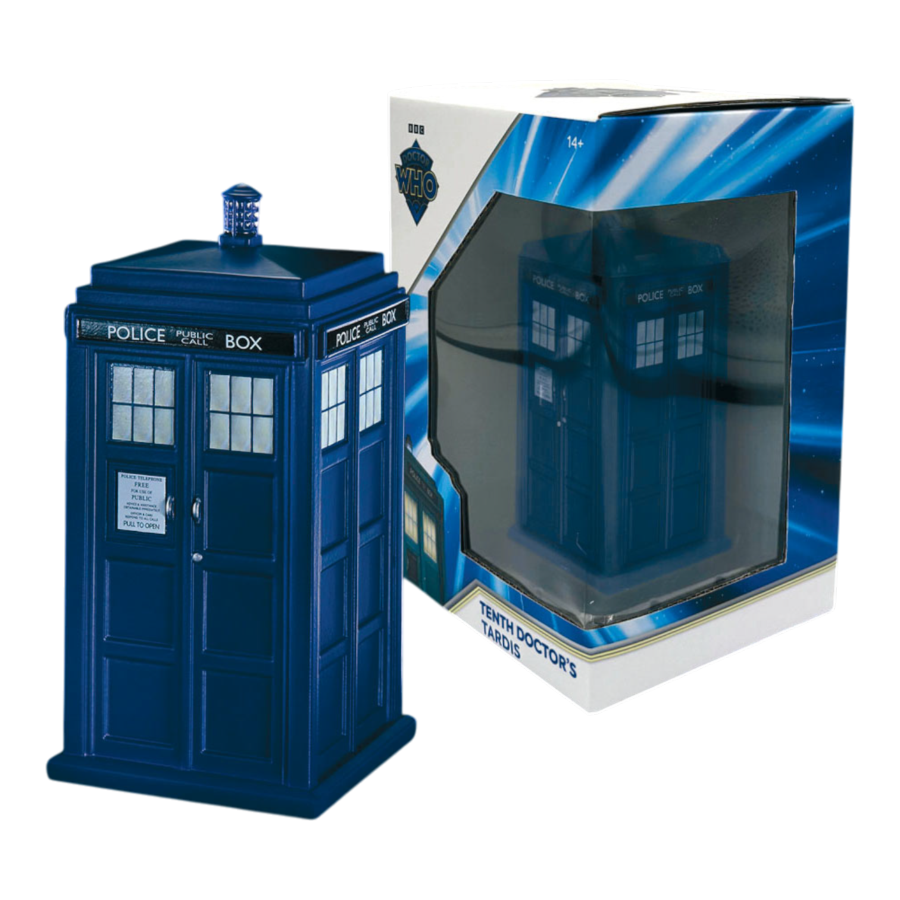 Doctor Who - The Ninth & Tenth Doctor's TARDIS 1:21 Scale Polyresin Replica
