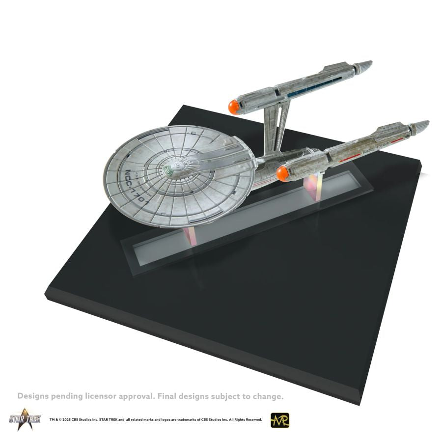 Star Trek: Strange New Worlds - U.S.S. Enterprise NCC-1701 Diecast Ship & Book