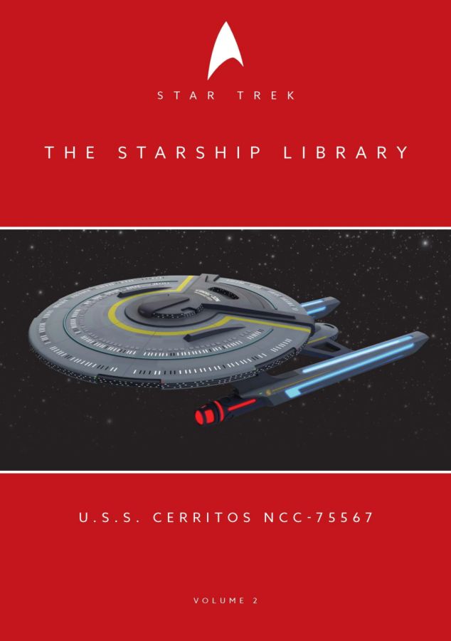 Star Trek: Lower Decks - U.S.S. Cerritos NCC-75667 Diecast Ship & Book