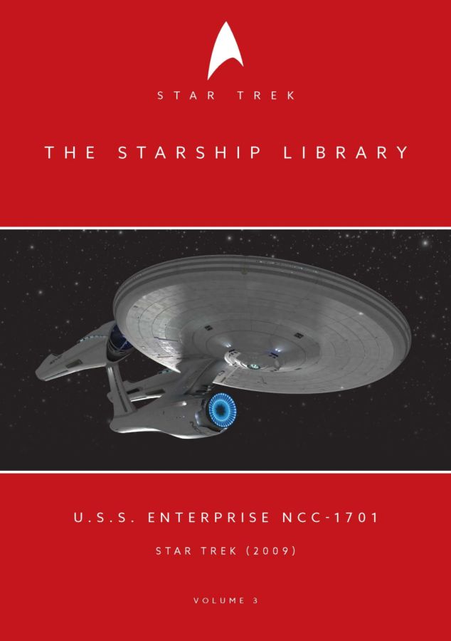 Star Trek (2009) - U.S.S. Enterprise NCC-1701 (Kelvin Timeline) Diecast Ship & Book