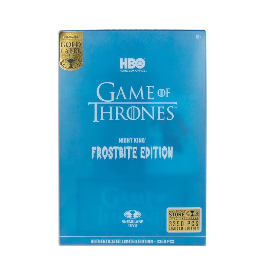 Game Of Thrones - Night King Frostbite Edition Gold Label Figure