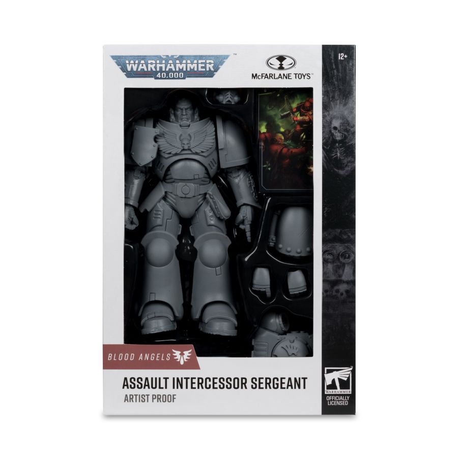 Warhammer 40,000 - Blood Angel Assault Intercessor Sergeant (Artist Proof) 7" Action Figure