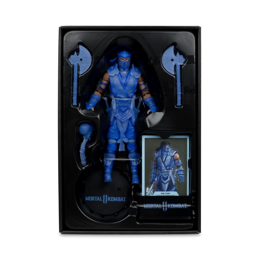 Mortal Kombat II - Sub-Zero (Glow-in-the-Dark) (Gold Label) 7" Figure