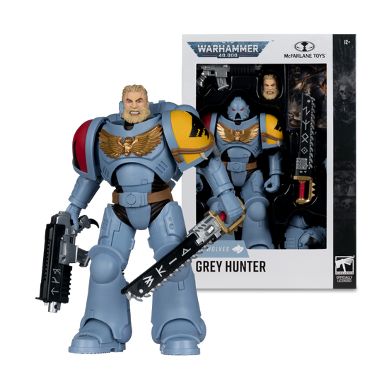 Warhammer 40,000 - Space Wolves Grey Hunter 7" Action Figure