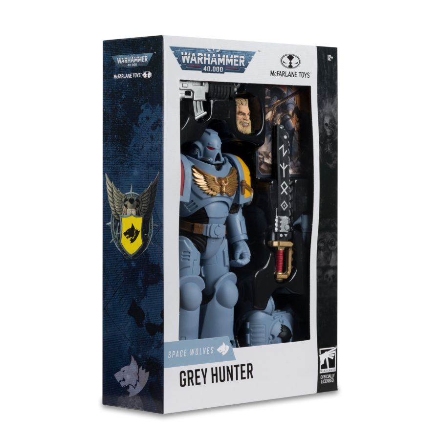 Warhammer 40,000 - Space Wolves Grey Hunter 7" Action Figure