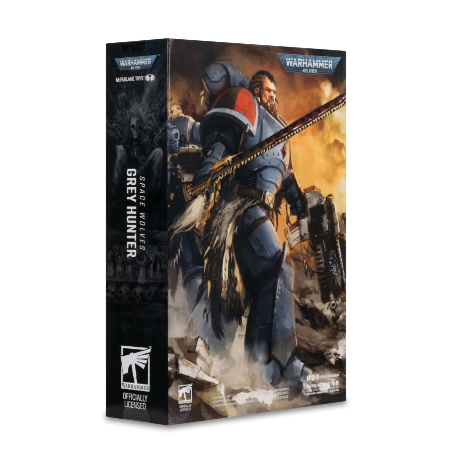 Warhammer 40,000 - Space Wolves Grey Hunter 7" Action Figure