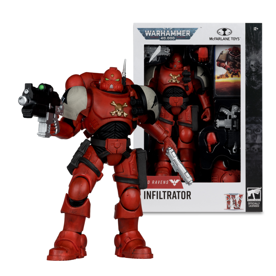 Warhammer 40,000: Dawn Of War 4 - Blood Ravens Sergeant Infiltrator 7" Action Figure